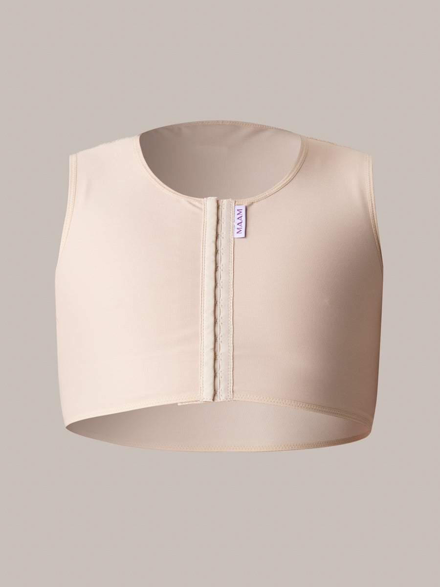 Gilet de compression pour gynécomastie extra court
