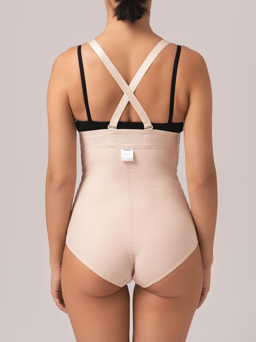 Chilot Compresiv cu Pozitionare de Sub Bust, Inchidere pe ambele parti