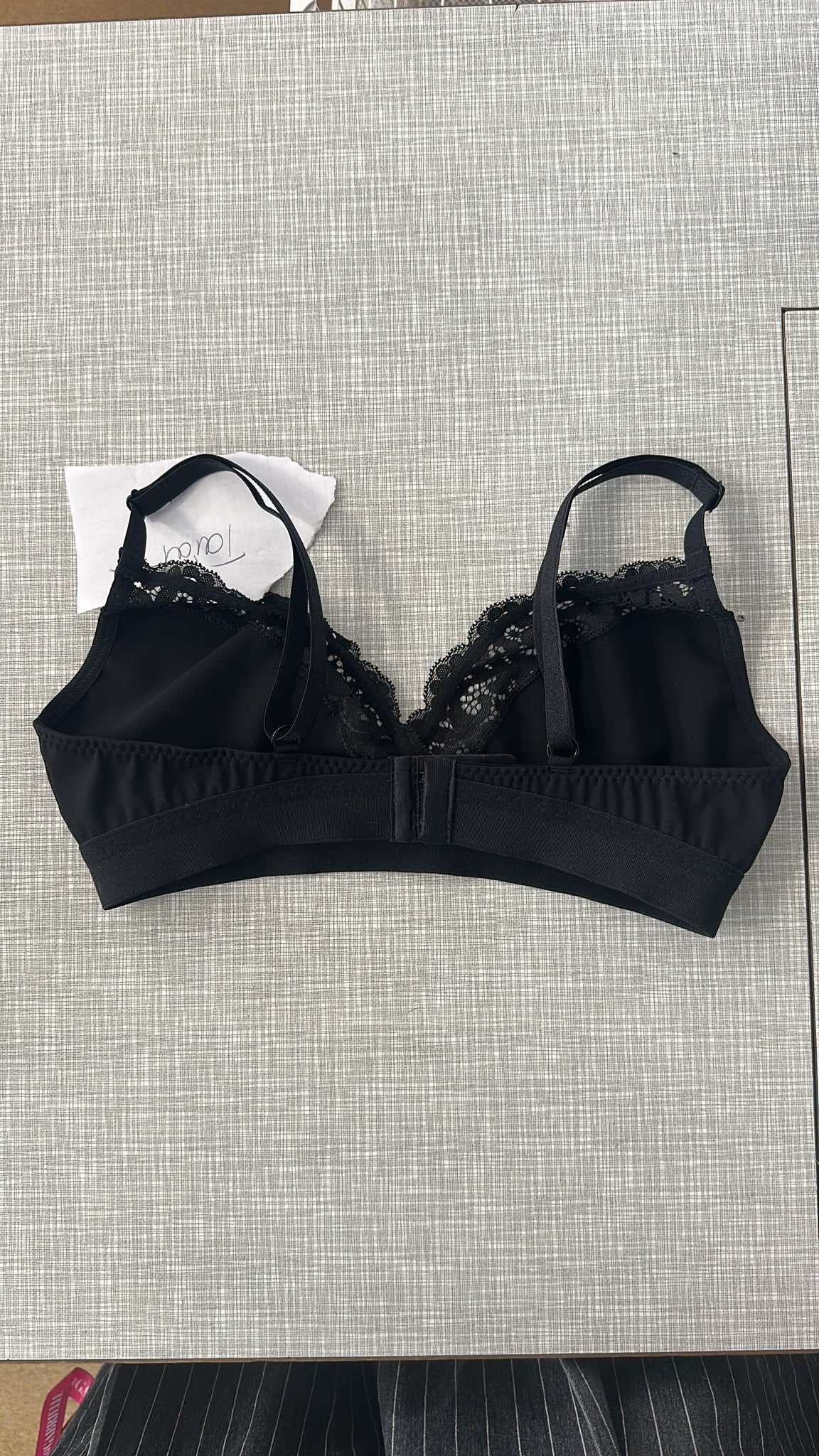 Sutien negru cu detalii din dantelă Noir Soft – LCD 136