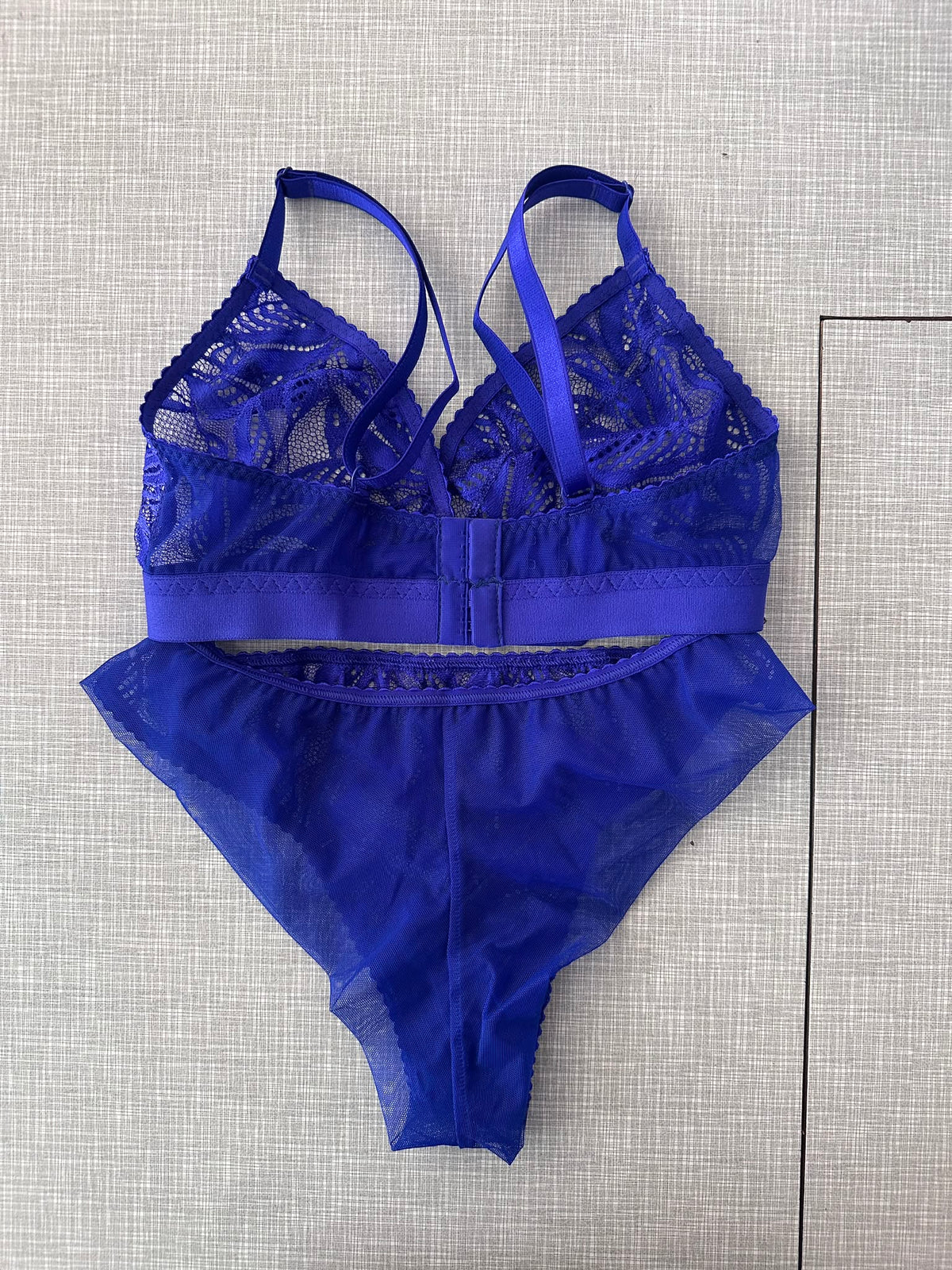 Chilot albastru intens din dantelă Royal Blue – LCD 143